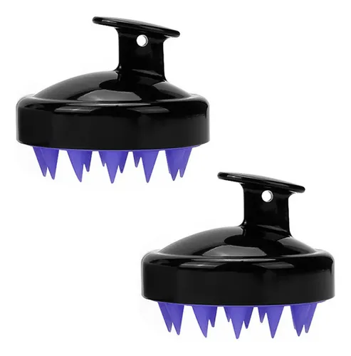 Paquete De 2 Cepillos Masajeadores For Cabello Y Cuero Cabe