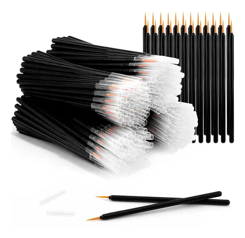 Conjunto De 200 Cepillos Desechables Para Maquillaje De