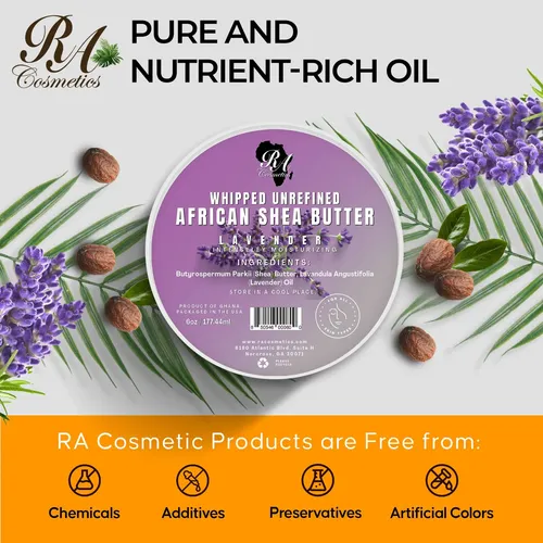 Manteca De Karité Batida Ra Cosmetics Lavanda 350 Ml 100% Pu
