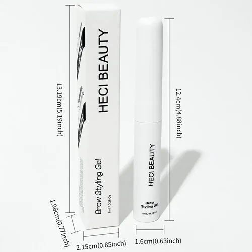 Gel Fijador Para Cejas Con Cepillo Y Peine 3d