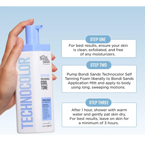 Espuma Autobronceadora Bondi Sands Technocolor Zafiro 200