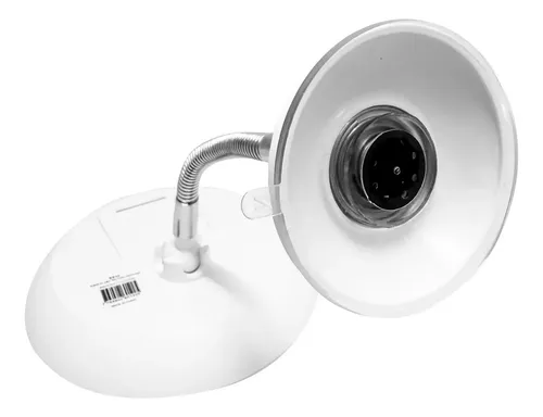 Espejo Led Con Ventosa Aumento 10x E815 Blanco
