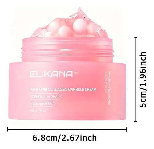 Crema Facial Hidratante Elikane Pdrn Colágeno