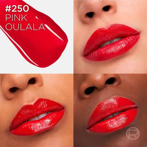 Labial L’Oréal Paris Laque Laque Resistance color pink oulala 250 brillante