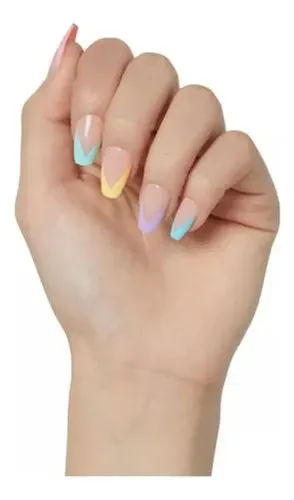 Kiss Voguish Fantasy Uñas Postizas Coffin M 28 Unidades