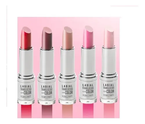 Labial Translúcido Con Color Arex Color Ciruela