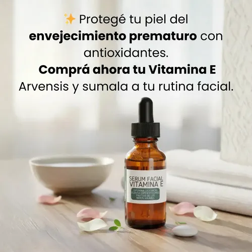 Vitamina E Facial Hidratante, Antioxidante Y Reparadora 50cc