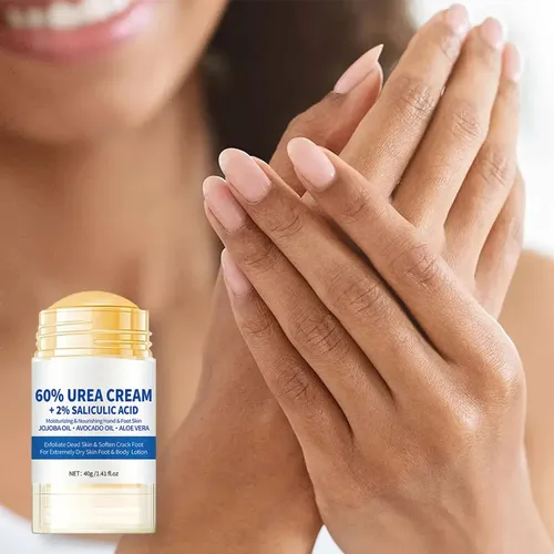 Crema Para Pies Con 60% De Urea Más 2% Ácido Salicílico Azul