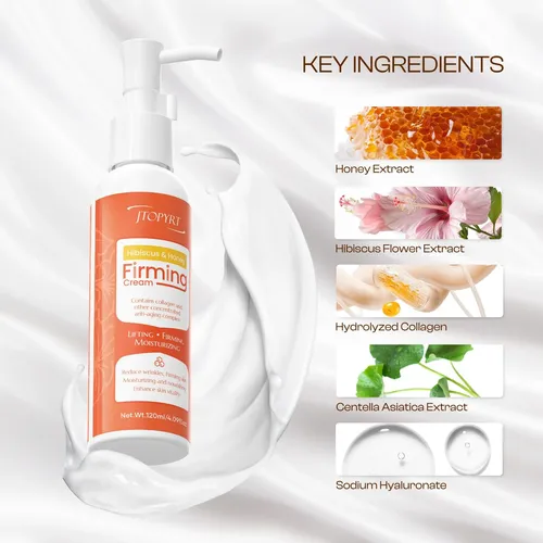 Crema Reafirmante Jtopyrt Miel De Hibisco 120ml