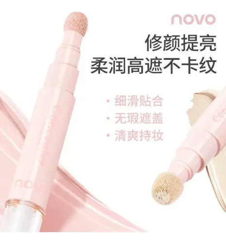 Corrector De Ojeras En Lápiz Con Aplicador Esponja Pro Nuevo