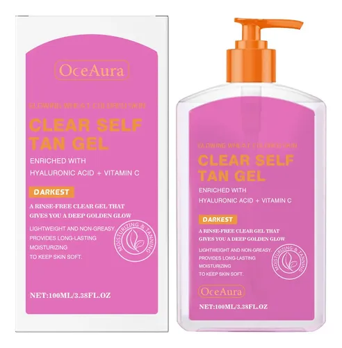 Gel Bronceador Hidratante Oceaura Para Un Brillo Bronceado