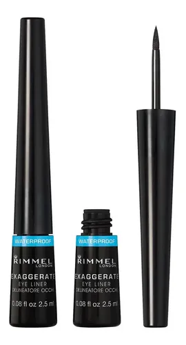 Delineador De Ojos Líquido Rimmel Exaggerate Wtprf X 2,5 Ml
