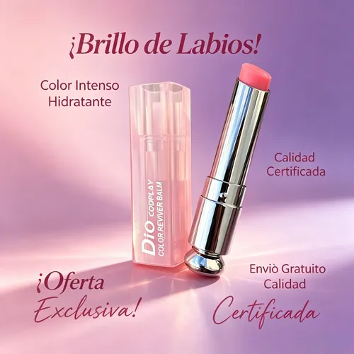 Bálsamo Labial Hidratante Cambiante De Color Reviver