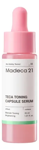 Sérum Facial Iluminador Madeca 21 Teca Toning Capsule 30 Ml