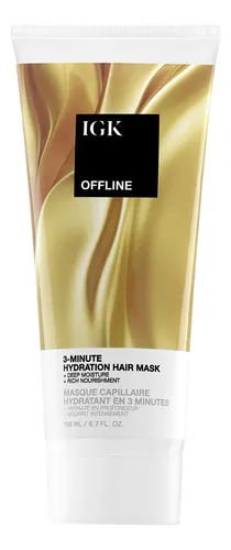 Mascarilla Capilar Igk Offline, Hidratación De 3 Minutos, 19