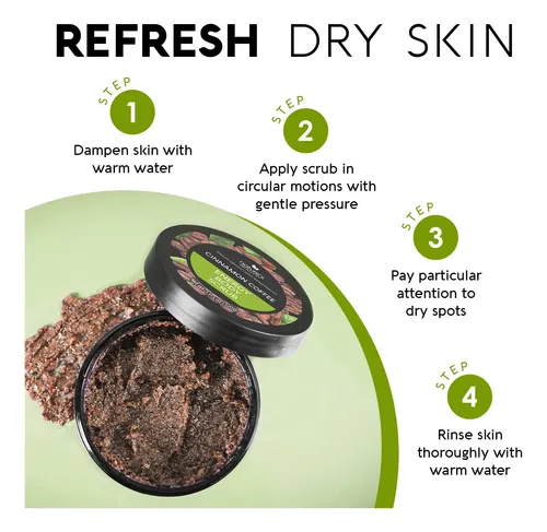 Exfoliante Corporal Nature’s Beauty Canela Y Café Energizant