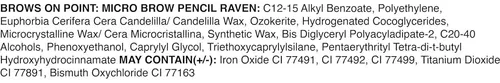 Lápiz Para Cejas Precision Y Agua Resistente Petunia B1436