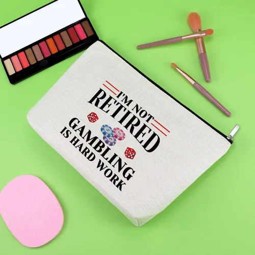 Bolsa De Maquillaje Gevody Gambler Gifts Para Mujer Amante D