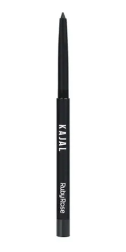 Delineador Retráctil Negro Kajal Ruby Rose Metalizado