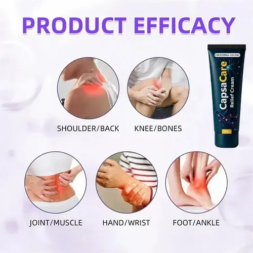 Crema Xy Capsacare Para Aliviar La Neuropatía De Los Pies