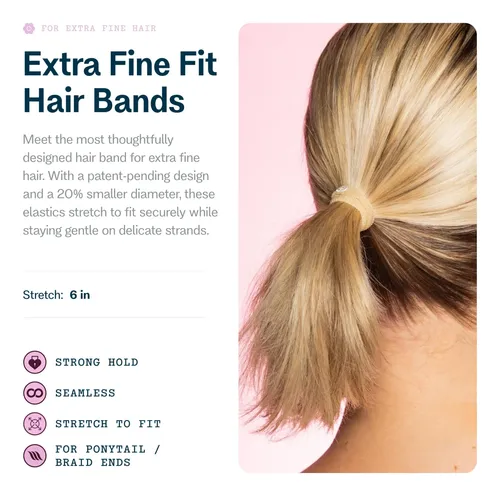 Cintas Para El Pelo Gimme X-fine Slim Fit Gentle Grip Blonde