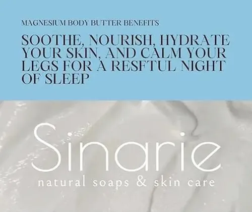 Manteca Corporal Sinarie Sweet Dreams Con Magnesio 120 Ml