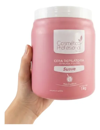 Kit X3 Ceras Templada Suave Cosmetica Profesional 1kg