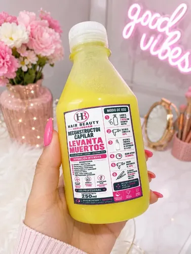 Reconstructor Capilar Levanta Muertos Hb Hair Beauty 250ml