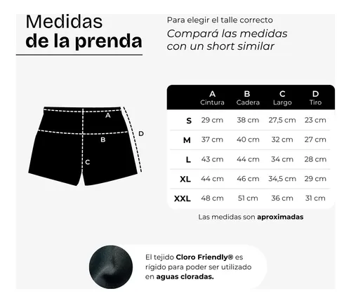 Short Malla Natacion Hombre Resistente + Antiparras + Gorro