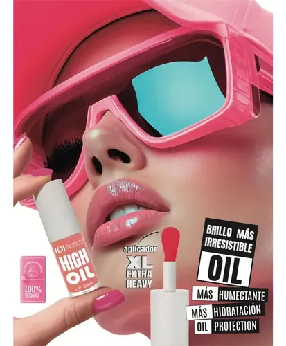 Oleo Labial Idi Make Up High Oil Lip Drip 08 Warm Brown