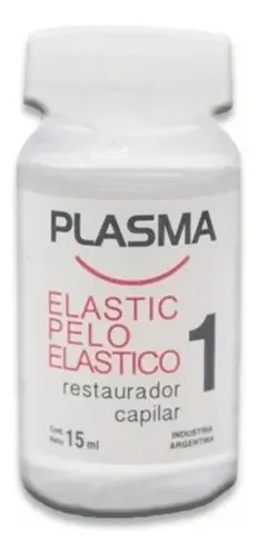 Ampollas Plasma Elastic Keratina Ginseng Paso 1 Y 2