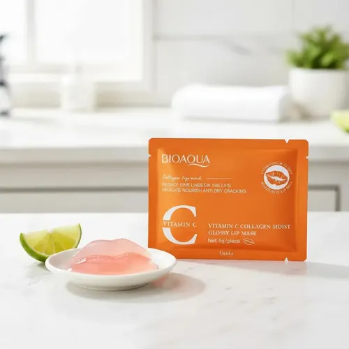 Mascarilla Parche Labial Vitamina C Colageno Bioaqua Todo Tipo De Piel