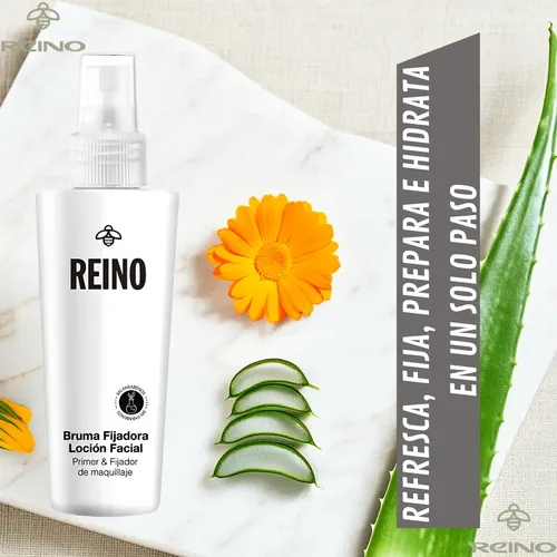 Bruma Fijadora Maquillaje Hidrata Y Refresca 65 Ml Reino