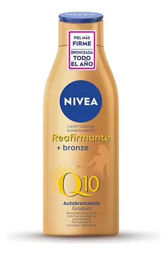 Nivea Q10 Loción Corporal Reafirmante Y Autobronceante 400ml