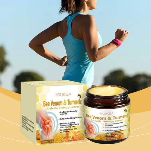 Crema De Masaje Para Articulaciones De Manos Y Pies Con Cúrc 60g