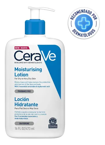 Loción Hidratante Cerave Para Piel Seca A Muy Seca 473 Ml