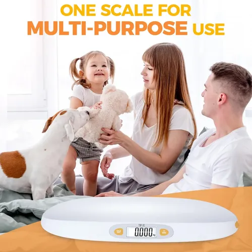 Balanza Digital Para Bebés Tipre 25 Kg Con Cinta Métrica Y P