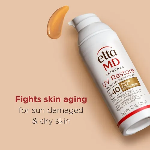 Protector Solar Facial Tintado Eltamd Uv Restore Spf 40