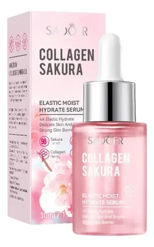 Serum Facial Sadoer Colágeno Sakura 30ml Anti-edad Hidratante Piel
