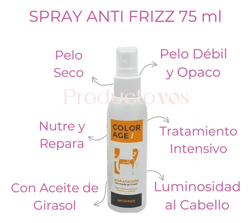 Rutina Pelo Seco Deshidratado Nutrición Girasol Color Age