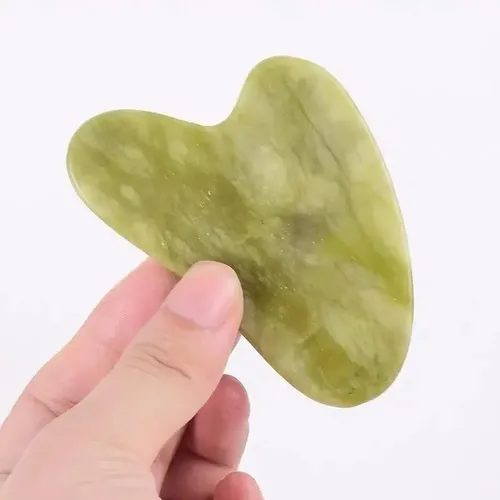 Piedra Gua Sha Jade Masajeador Purificador Facial Color X 10