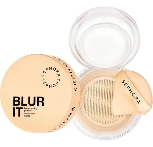 Polvo Suelto Fijador Sephora Blur It 03 Brightening Banana