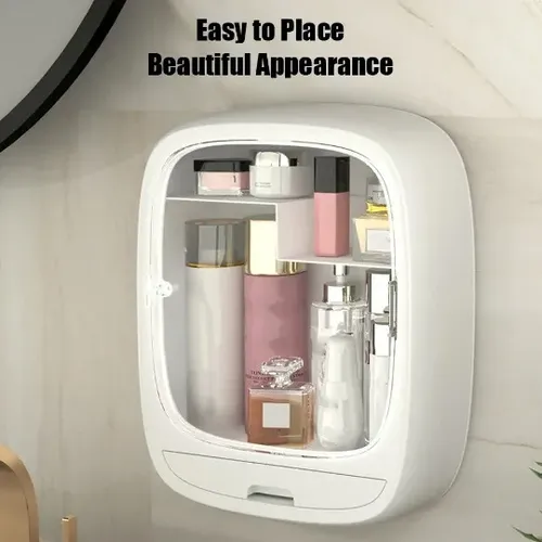 Organizador De Cosméticos De Pared – Colgante Color Rosa