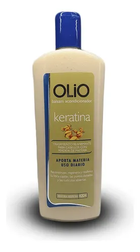 Kit Shampoo + Balsam + Baño De Crema + Serum Olio Keratina