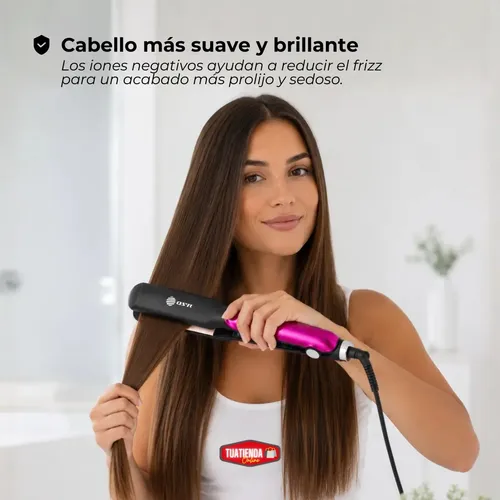 Planchita De Pelo OSR 4 Temperaturas 220°C Tecnología PTC Violeta