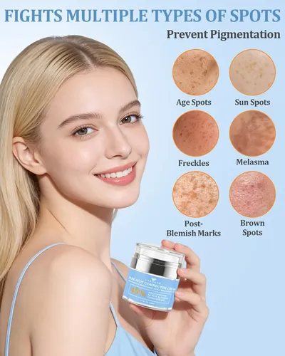 Crema Eliminadora De Manchas Oscuras Gajuanr Para Rostro Y C