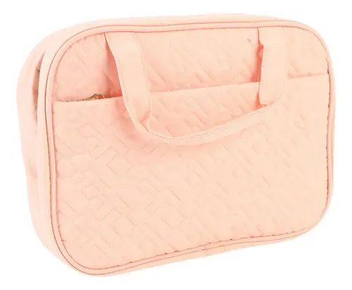 Bolsa De Maquillaje Qaz Orange Y Bolsa De Artículos De Uso D
