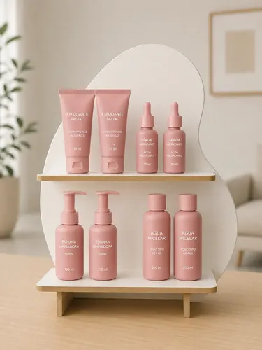 Organizador De Maquillaje Plana Design Nube Mini