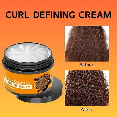 Crema Definidora De Rizos Con Ácido Ricino Negro Hwm
