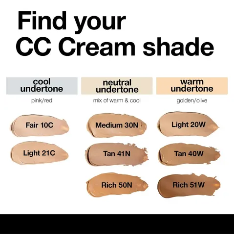 Crema Cc Palladio 25.7 Ml Claro 20w, Cobertura Total Y